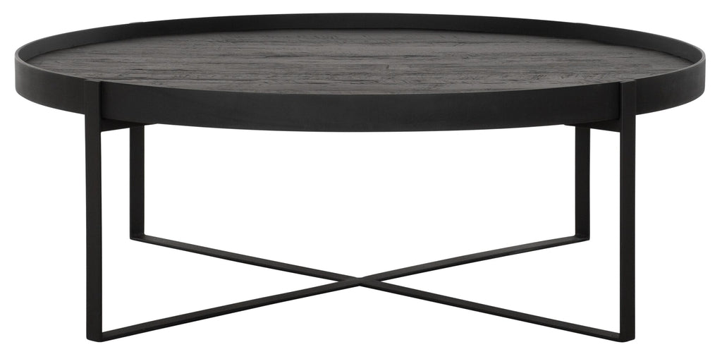 Table de café Pluto grande NOIRE