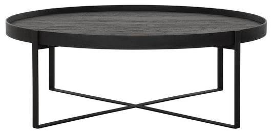 Table de café Pluto grande NOIRE