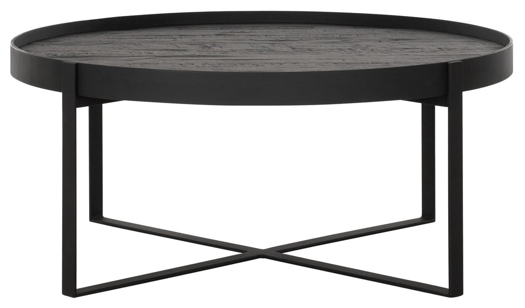 Table de café Pluto petite NOIRE