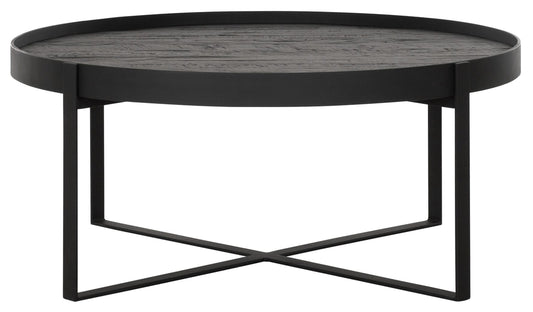Table de café Pluto petite NOIRE