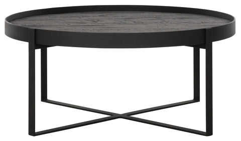 Table de café Pluto petite NOIRE