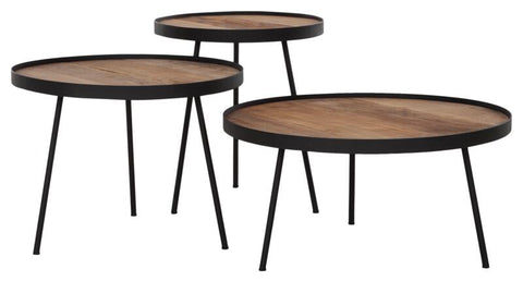 Table de café Saturnus moyenne NATURELLE