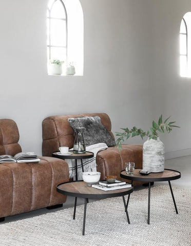 Table de café Saturnus petite NATURELLE