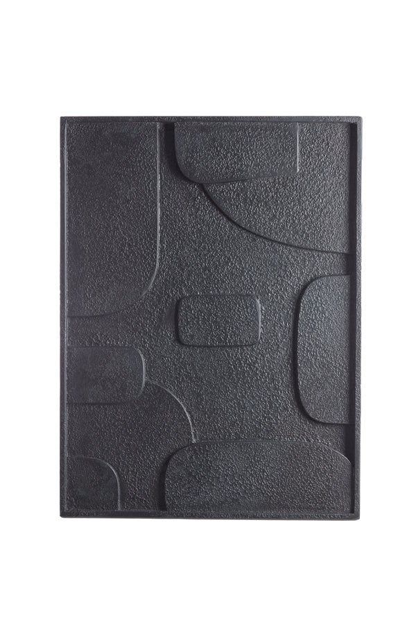 Ornament Hill - Black - 80x8x60cm