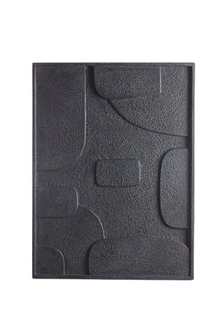 Ornament Hill - Black - 80x8x60cm