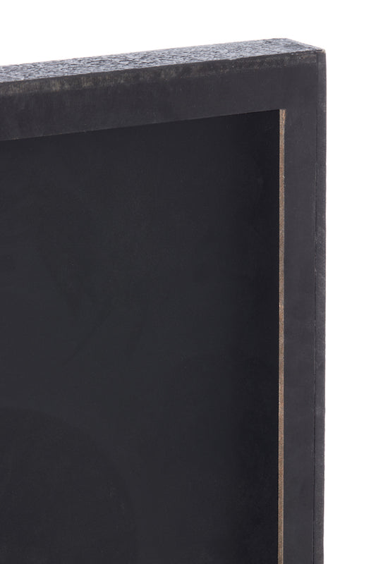 Ornament Hill - Black - 80x8x60cm