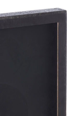 Ornament Hill - Black - 80x8x60cm