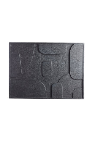 Ornament Hill - Black - 80x8x60cm