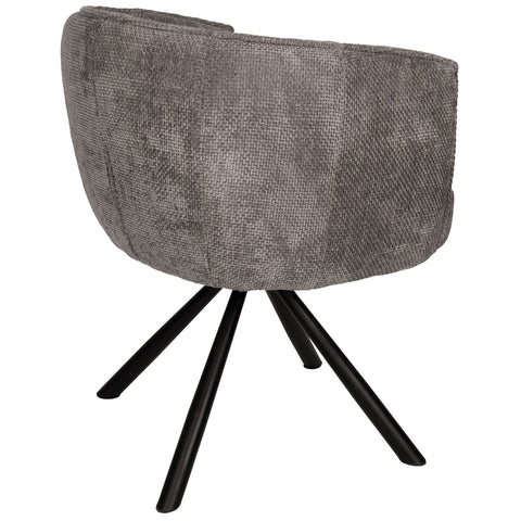 Silla de comedor giratoria en piedra.