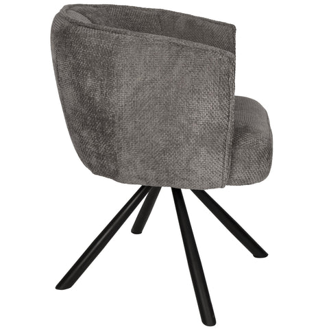 Silla de comedor giratoria en piedra.