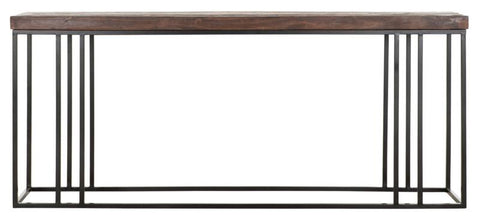 Table de console en bois grand