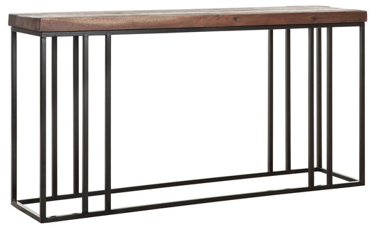 Mesa de consola de madera mediana