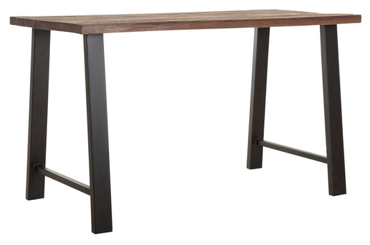 Tabla de contador de madera rectangular