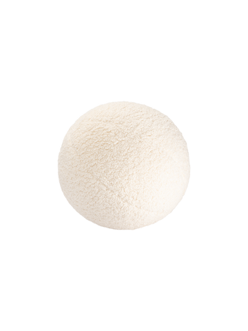 Crema Blanco Cojín de Bola