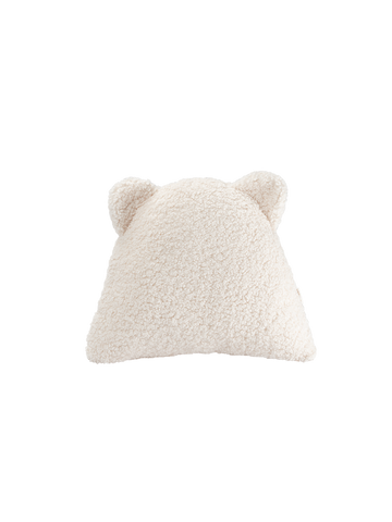 Crème Blanc Ours Coussin