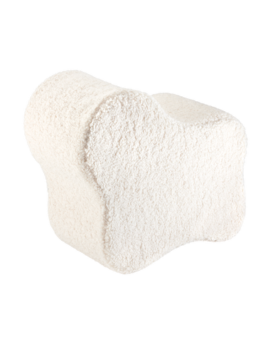 Crème Blanc Nuage Pouffe
