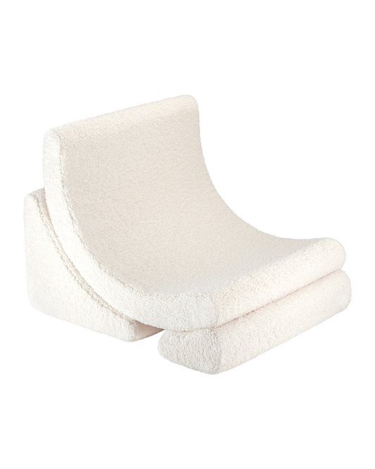 Silla de luna blanca crema