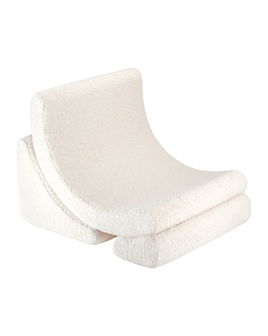 Silla de luna blanca crema