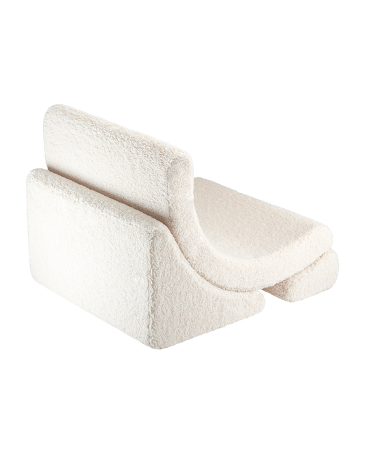 Silla de luna blanca crema