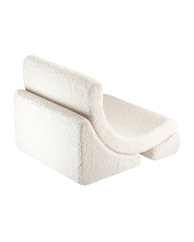 Silla de luna blanca crema