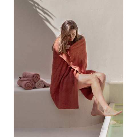 Badhanddoek Como Terracotta Casilin