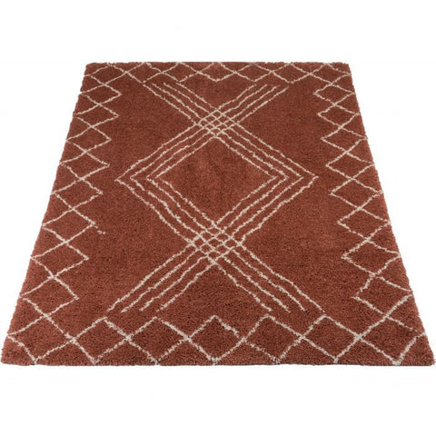 Vloerkleed Jim Terra 160 x 230 cm