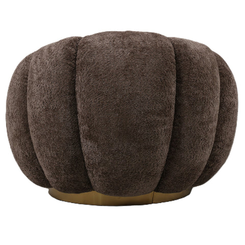 Daisy fauteuil antelope gold base with swivel