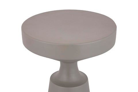 Danillios Olive green iron sidetable round