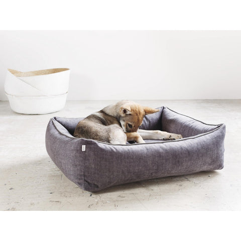 KLASSIEK hondenbed - GLAM GRAPHITE