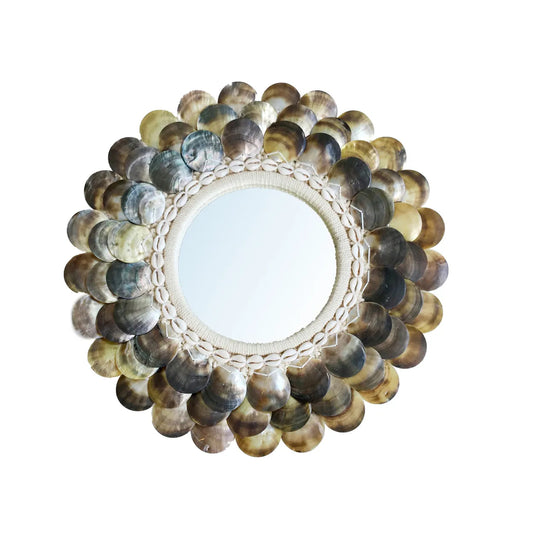 Le miroir de pièces - Marron naturel - M_40