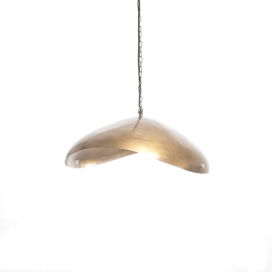 Le pendentif de fortune cookie - laiton - XL