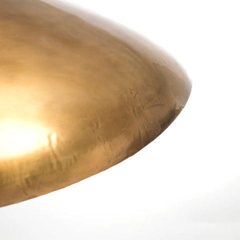 Le pendentif de fortune cookie - laiton - XL