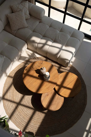 Salontafel Fusuma Naturel 80 cm Bazar Bizar