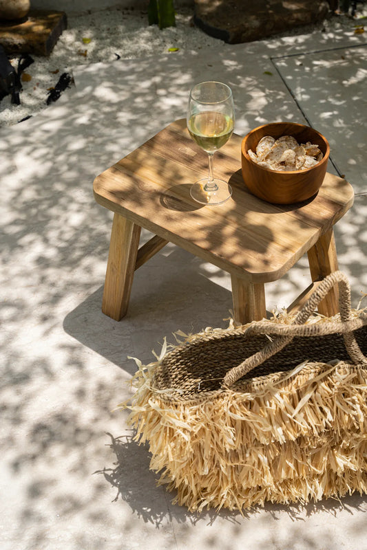 Le tabouret Quincy - Naturel