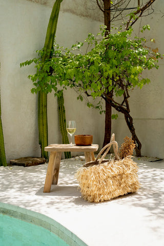 Le tabouret Quincy - Naturel