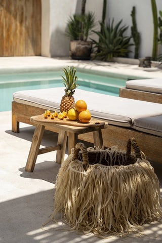 Le tabouret Quincy - Naturel