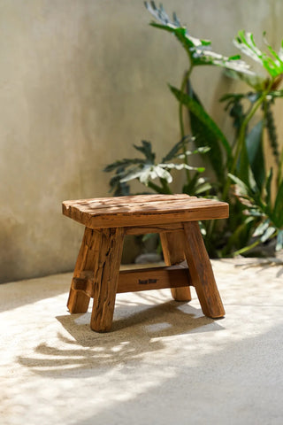 El taburete Shoji - Natural - S