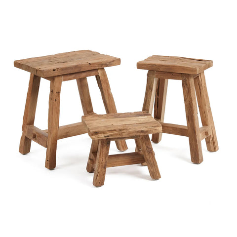 El taburete Shoji - Natural - S