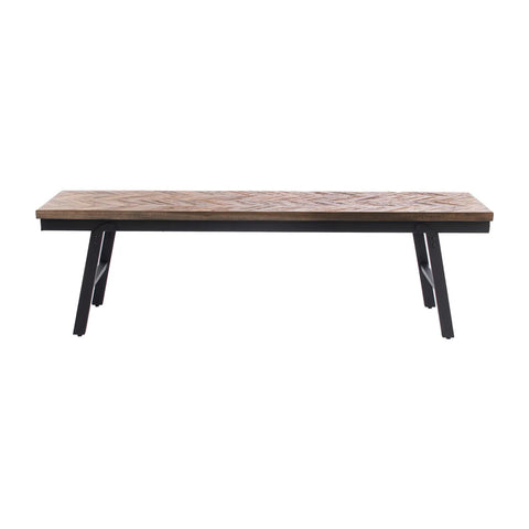 Le banc à chevrons - Naturel - 150 en seulement.