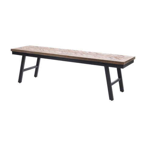 Le banc à chevrons - Naturel - 150 en seulement.