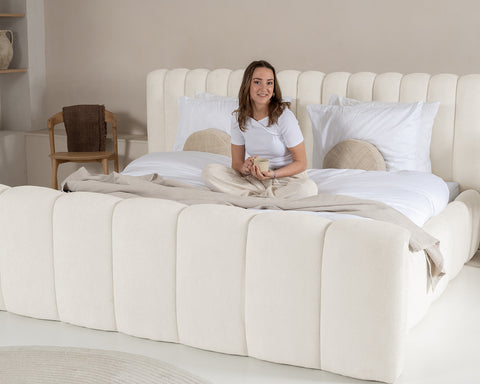 Designbed Adore Chique 160x200 Beige - Without Mattress