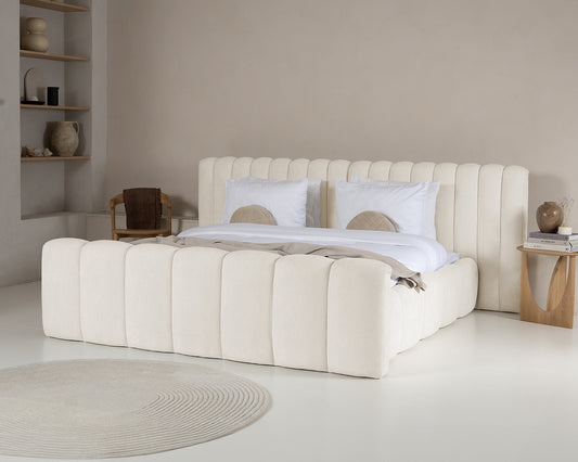 Designbed Adore Chique 180x200 Beige - With Mattress