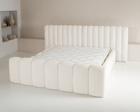 Designbed Adore Chique 180x200 Beige - With Mattress