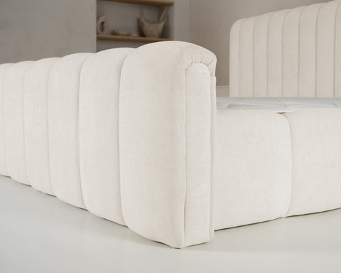 Designbed Adore Chique 180x200 Beige - With Mattress