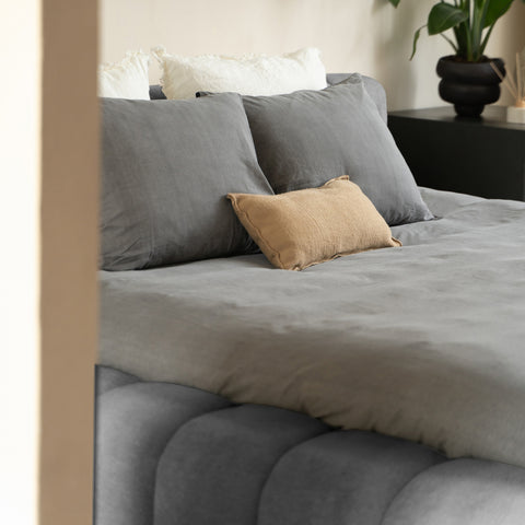 Designbed Adore Classic 160x200 Anthracite - Without Mattress