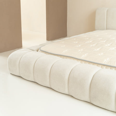 Ontwerpbed Adore Classic 160x200 Beige - Inclusief Matras