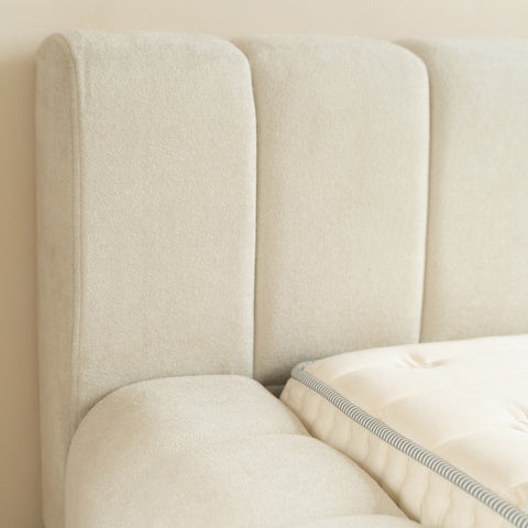 Ontwerpbed Adore Classic 160x200 Beige - Inclusief Matras