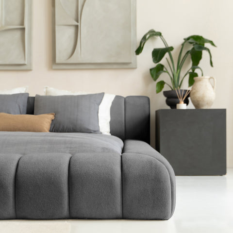 Designbed Adore Classic 180x200 Anthracite - Without Mattress