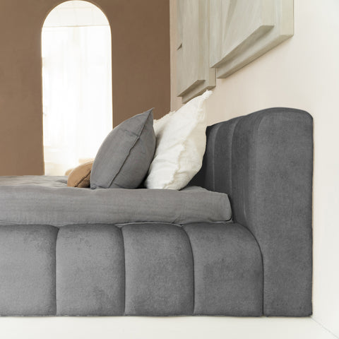 Designbed Adore Classic 180x200 Anthracite - Without Mattress