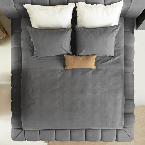 Designbed Adore Classic 180x200 Anthracite - Without Mattress